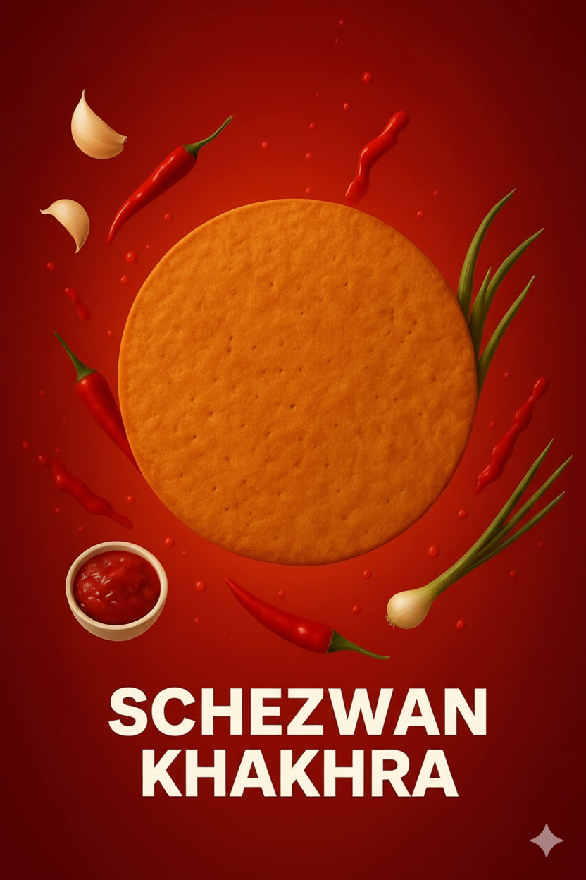 Schezwan Khakhra